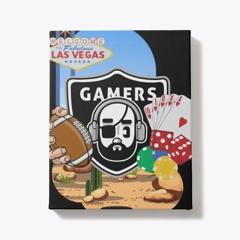 Gamers in Vegas Canvas